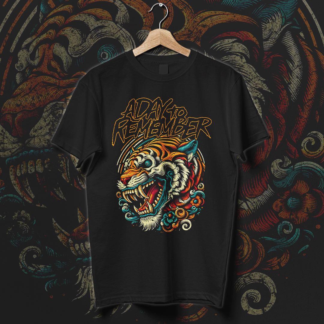 Camiseta A Day To Remember | Striped Fury