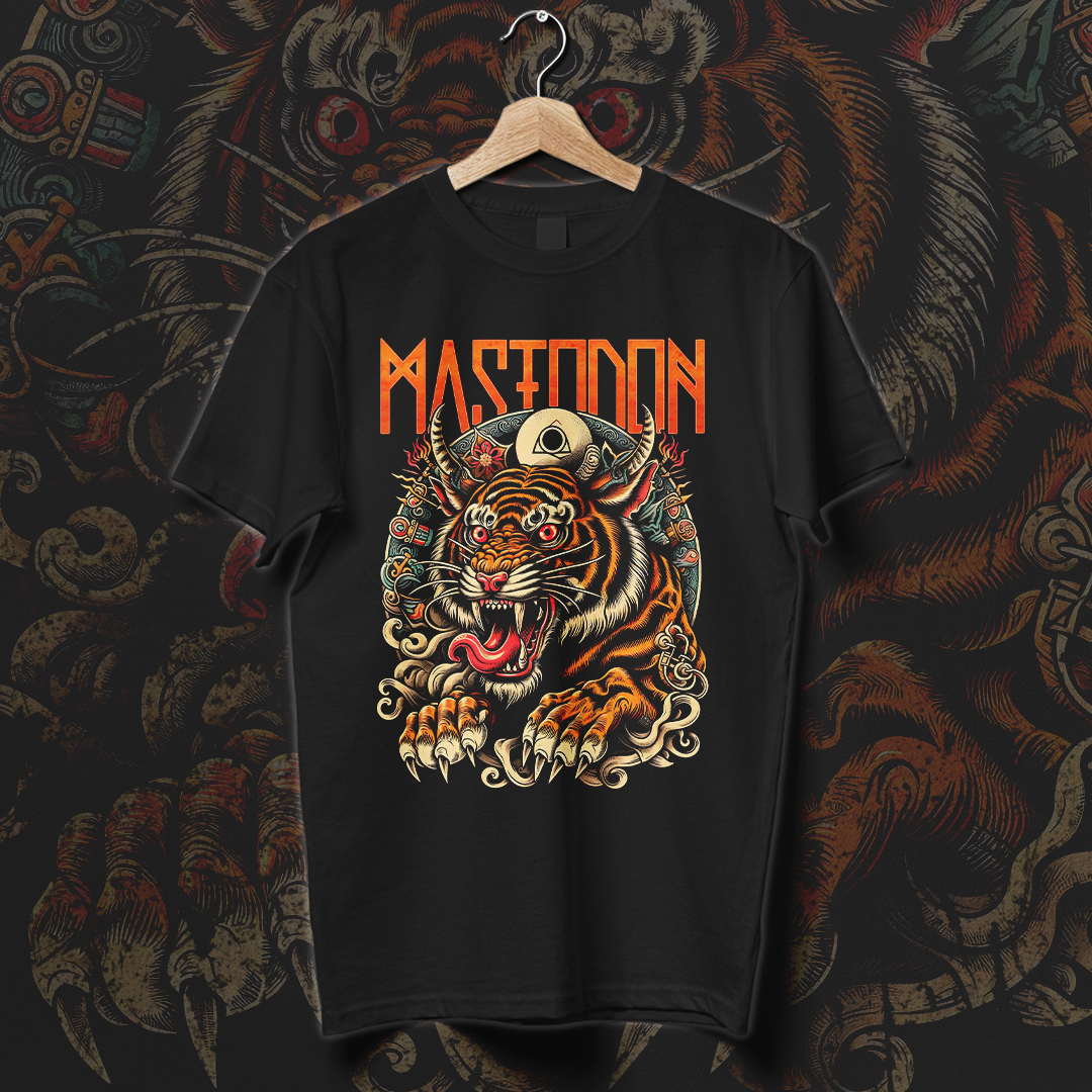 Camiseta Mastodon | Striped Spirit