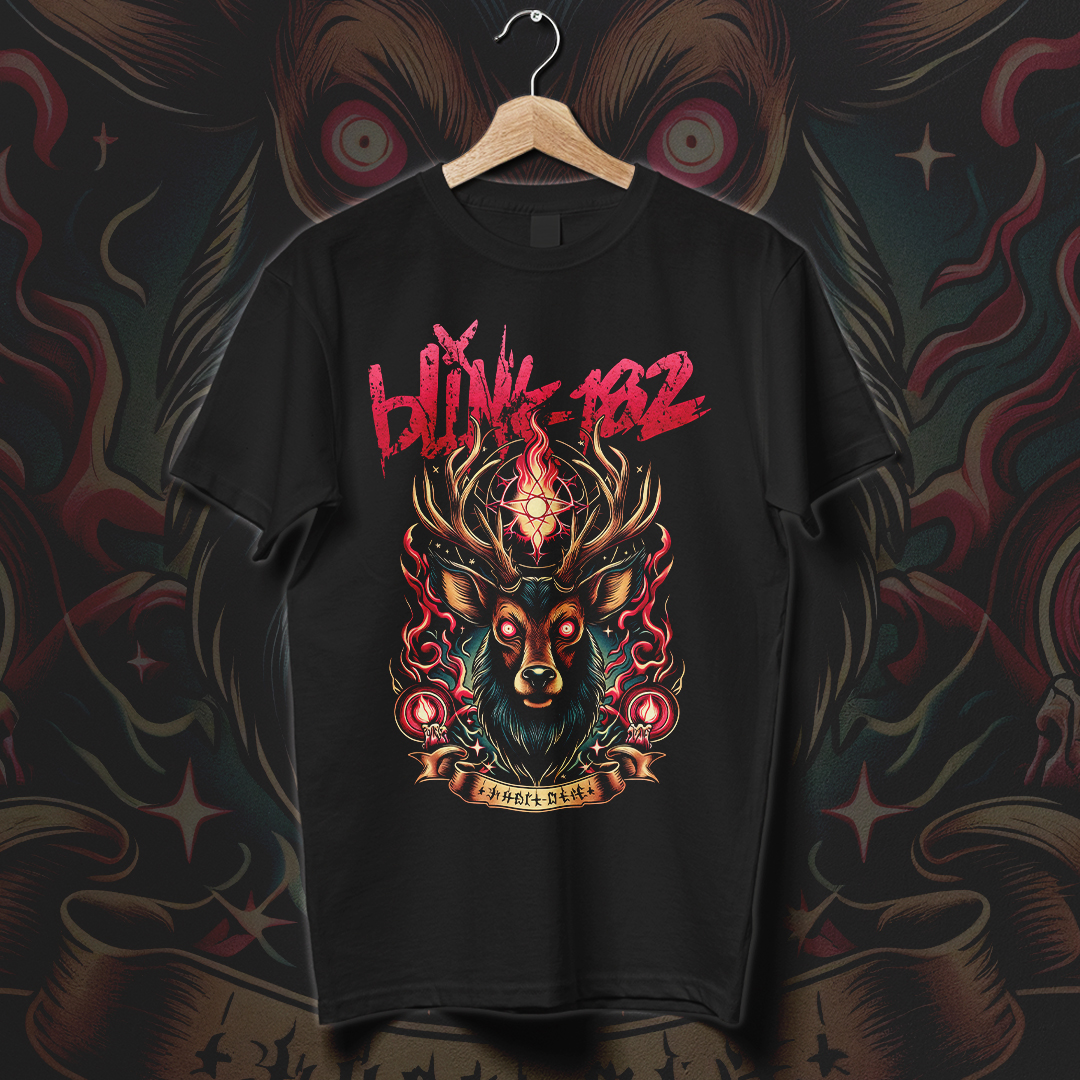Camiseta Blink 182 | Mystic Buck Down