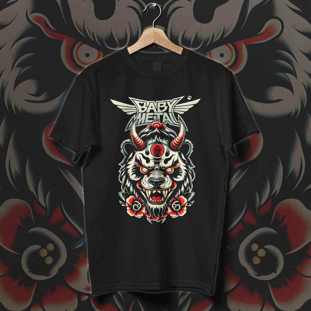 Camiseta Baby Metal | Gimme Panda!!