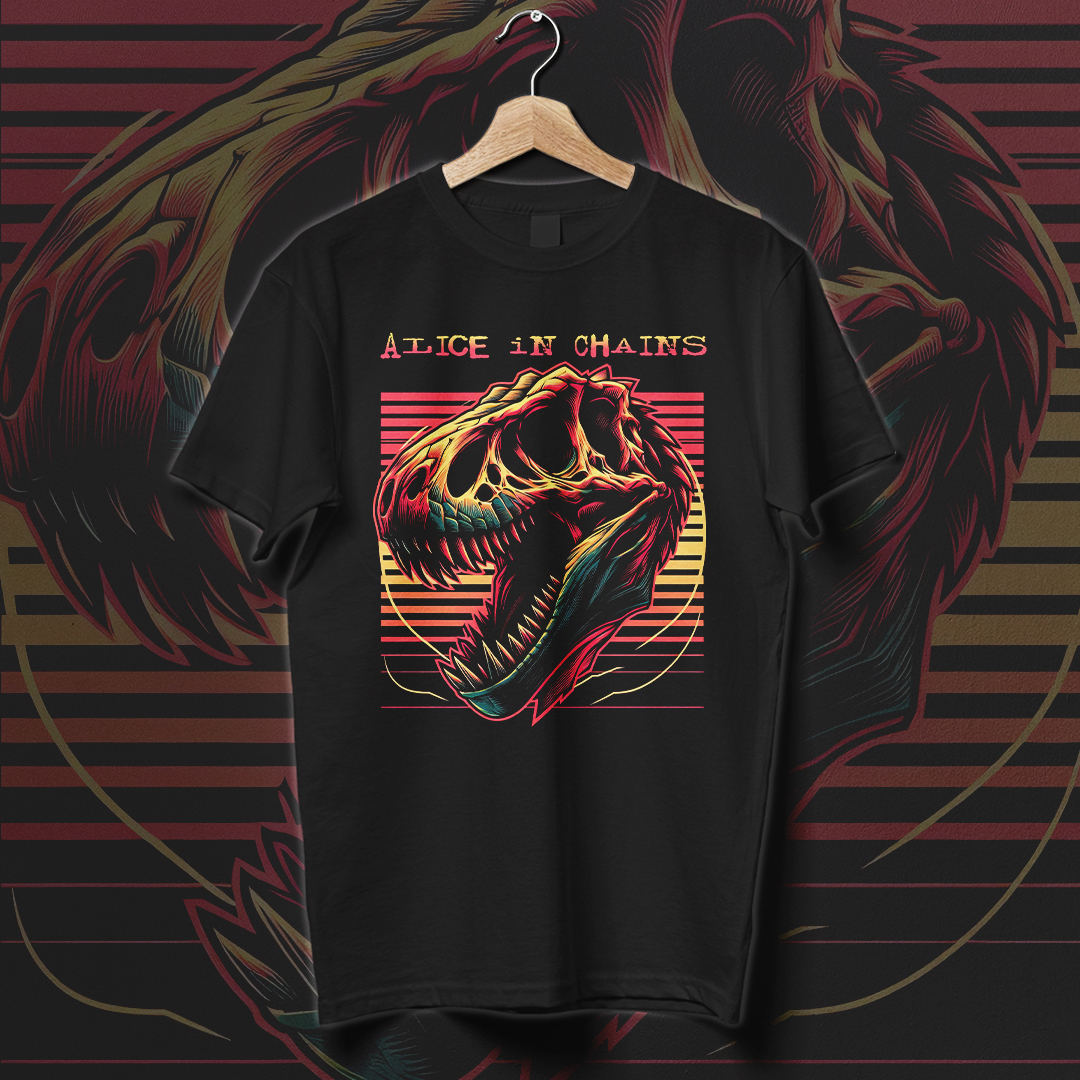 Camiseta Alice in Chains | Fossil Fade