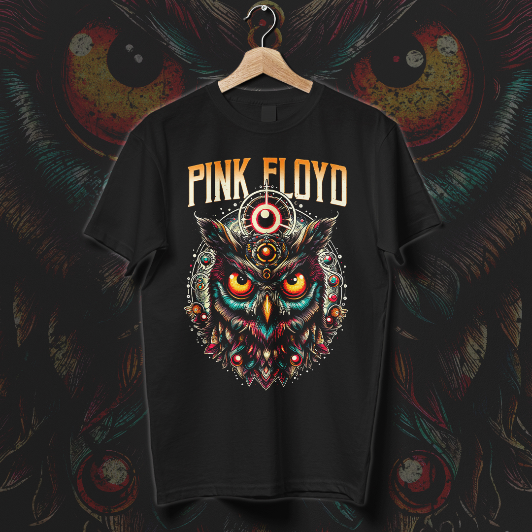 Camiseta Pink Floyd | Timekeeper’s Gaze