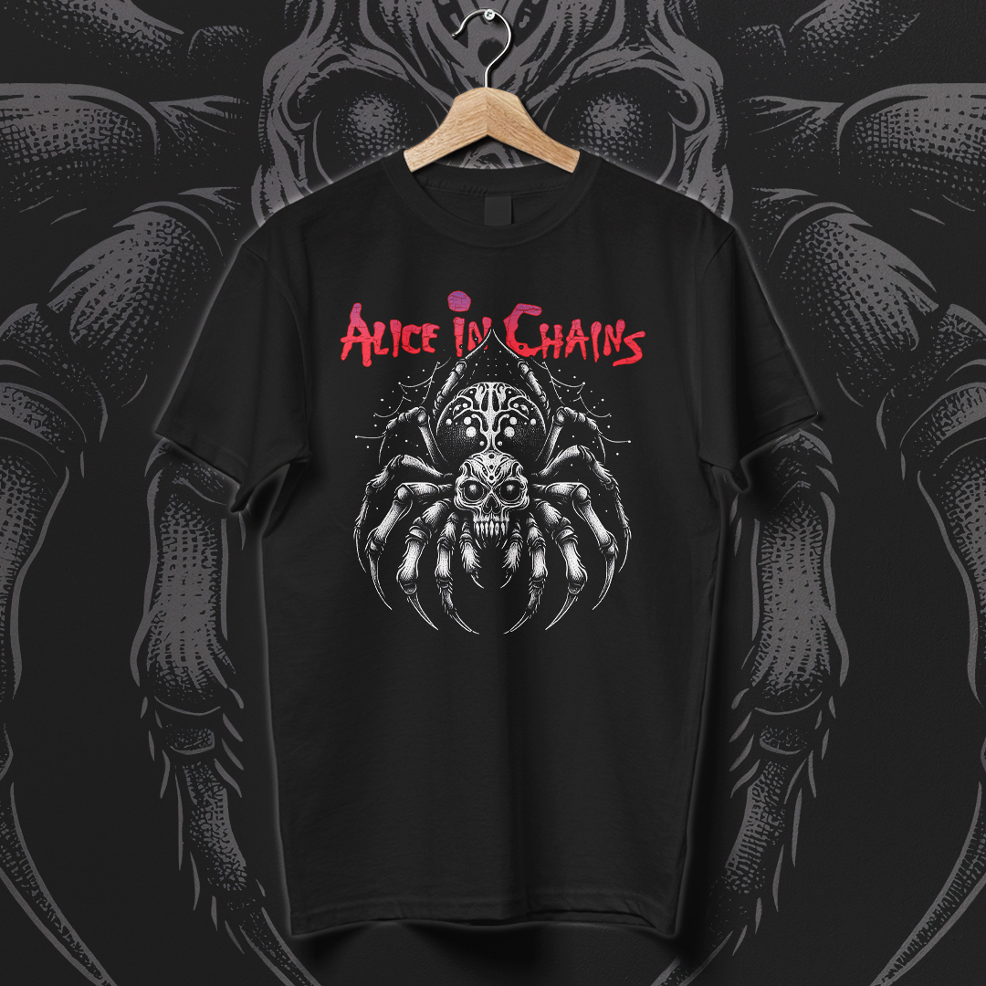 Camiseta Alice in Chains | Web of Decay