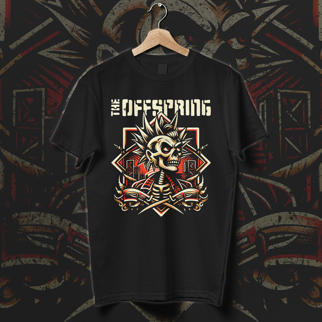 Camiseta The Offspring | Too Punk, Too Dead