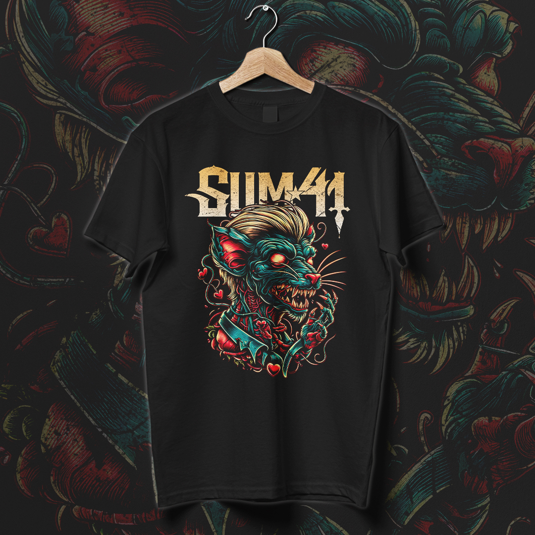 Camiseta Sum 41 | Underclass Rodent