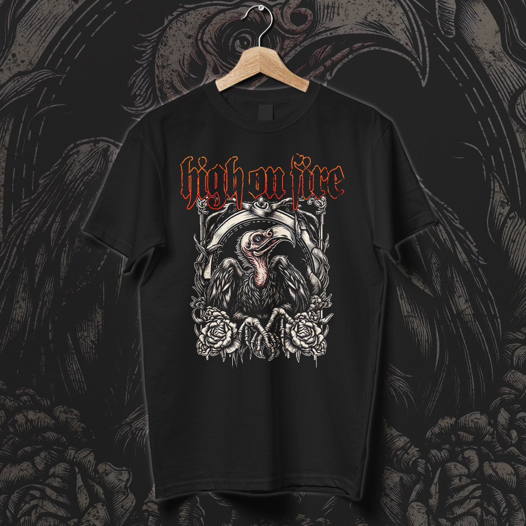 Camiseta High On Fire | Funeral Vulture