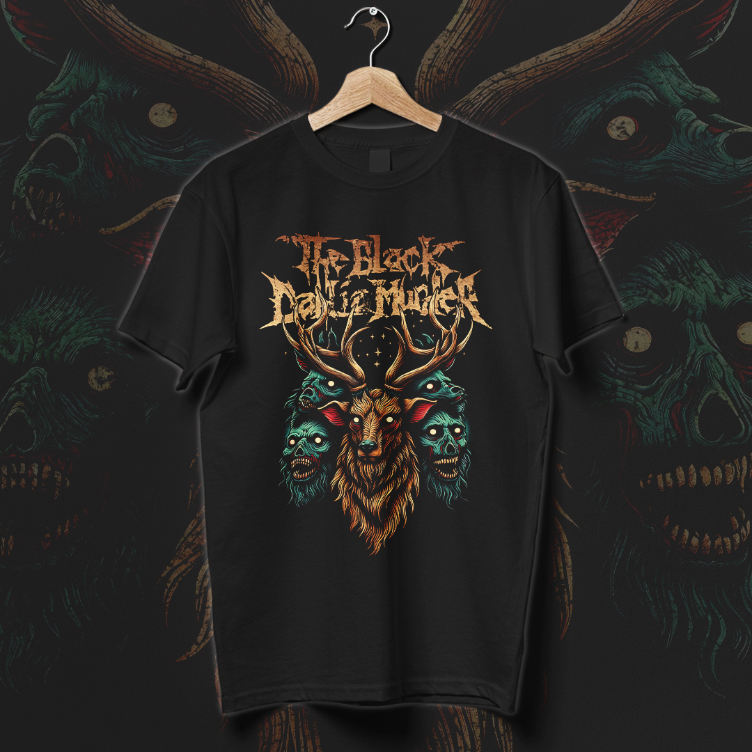 Camiseta The Black Dahlia Murder | Nocturnal Antlers