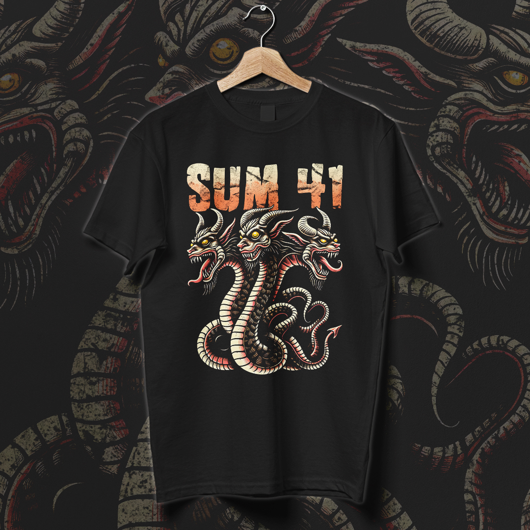 Camiseta Sum 41 | Triple Trouble