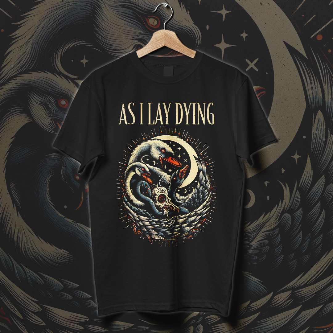 Camiseta As I Lay Dying | Fight of the Swans