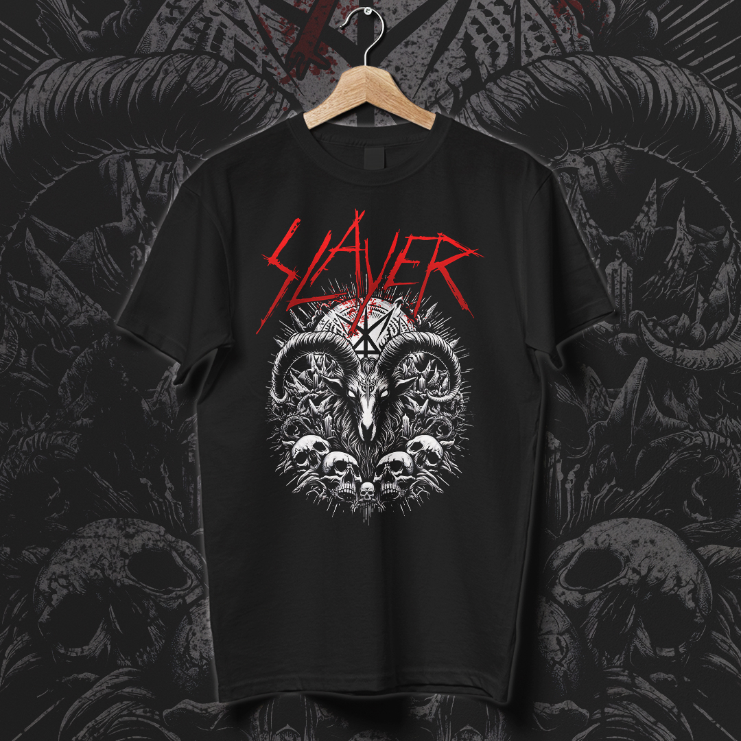 Camiseta Slayer | Baphometic Slaughter