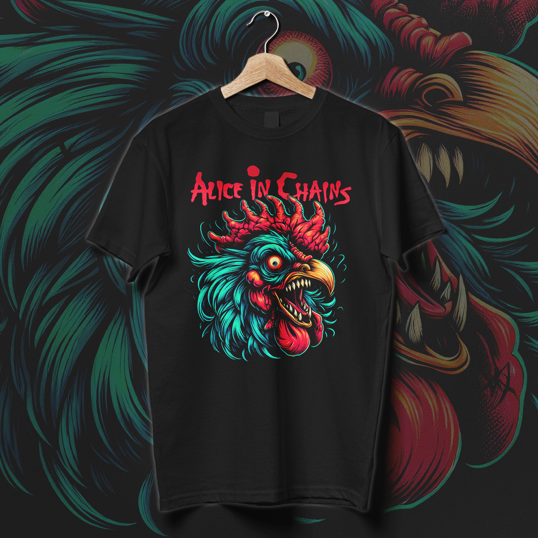 Camiseta Alice in Chains | Rooster Gone Mad