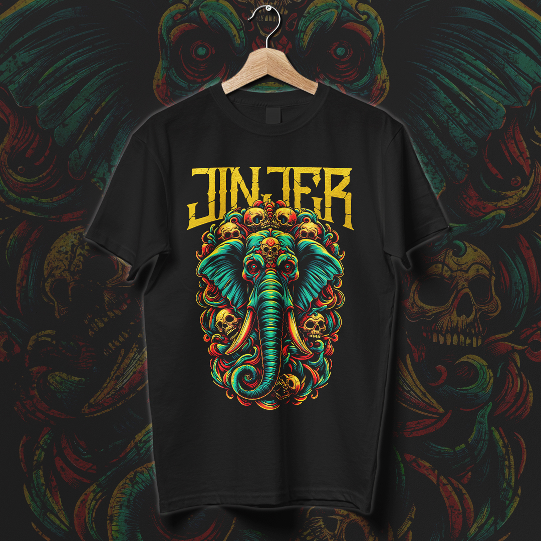 Camiseta Jinjer | Wall of Tusk