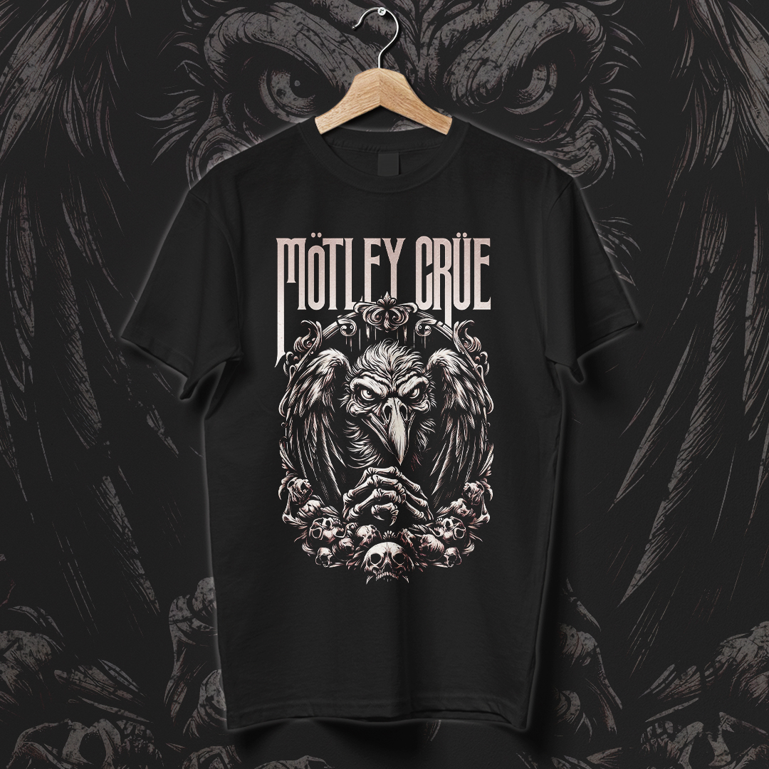 Camiseta Motley Crue | Too Fast for Flesh