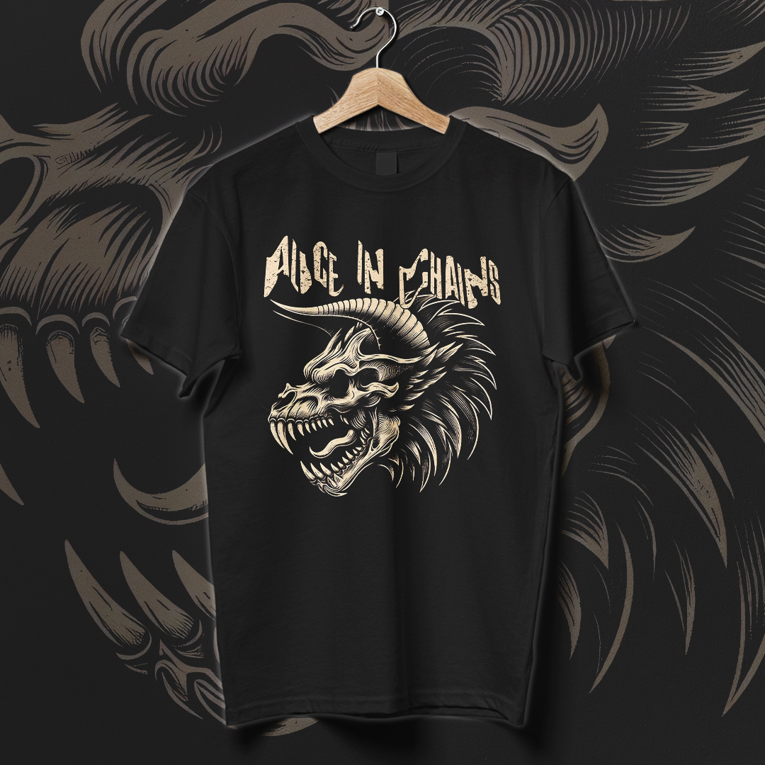 Camiseta Alice in Chains | Them Bones