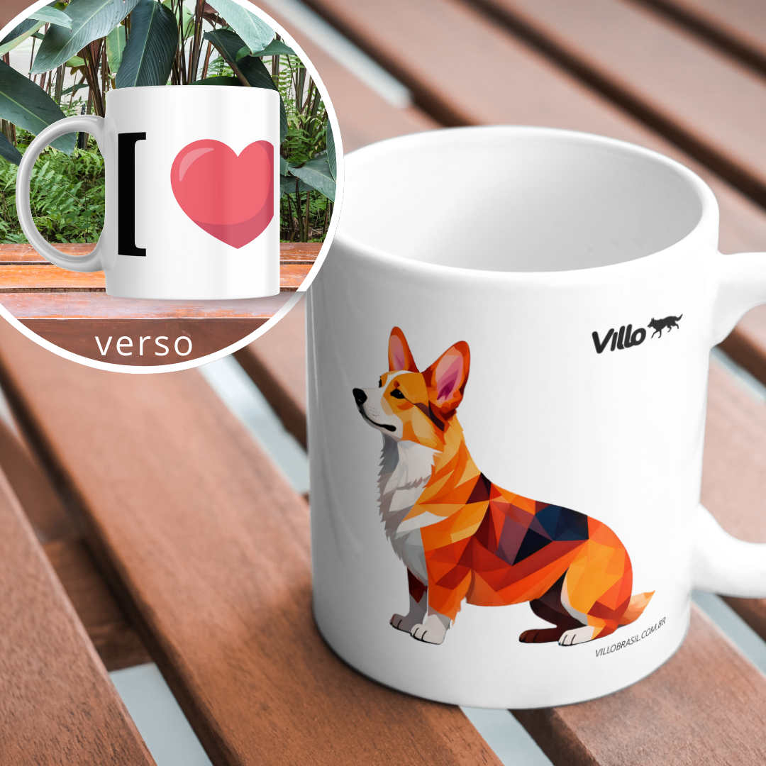 Caneca Corgi Pembroke