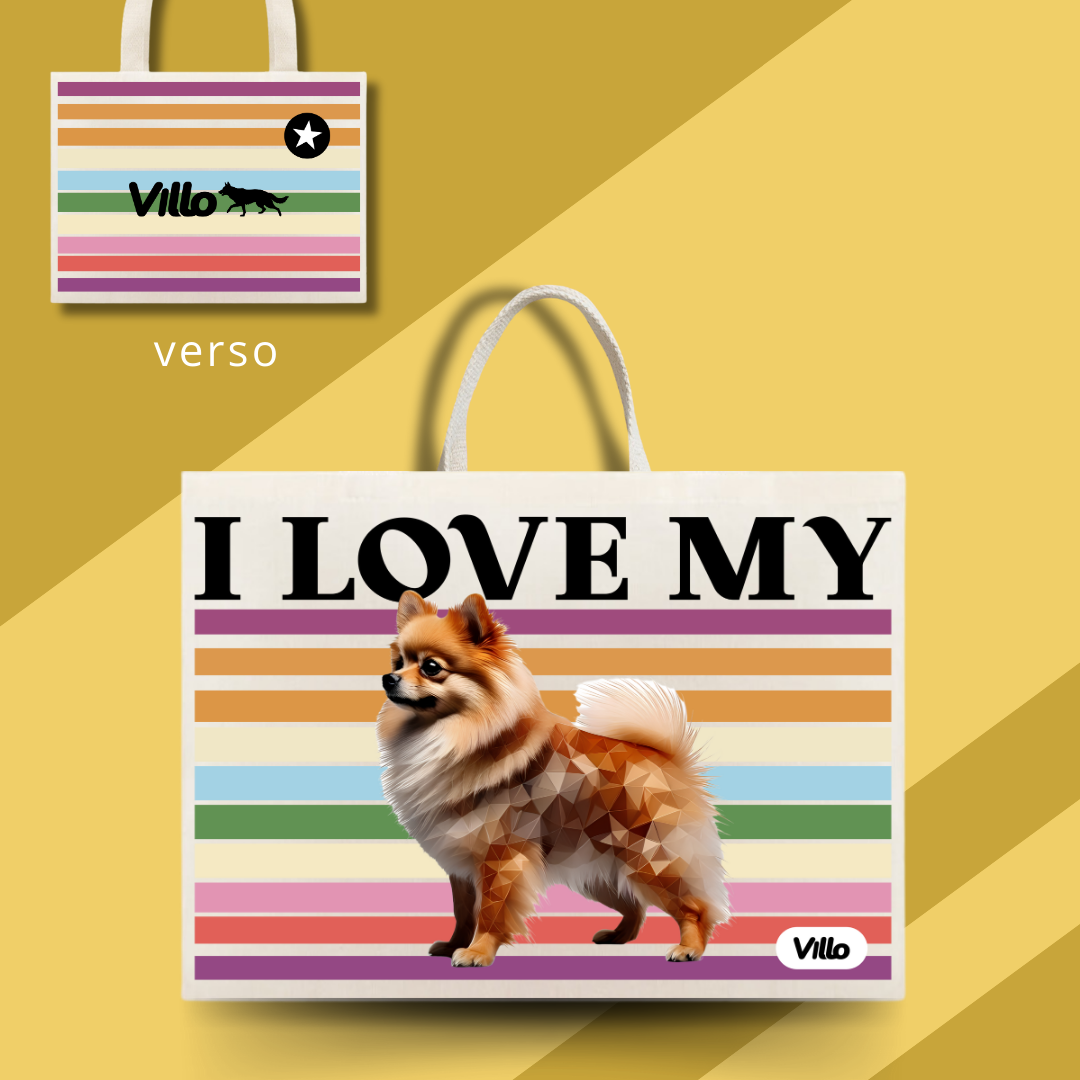 Eco Bag Cão da Pomerânia
