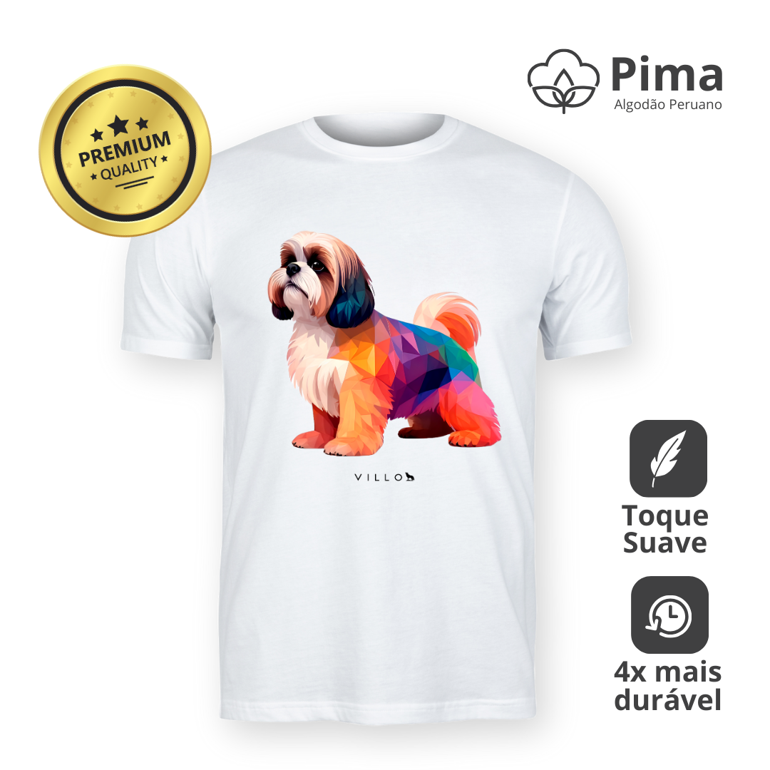 Camiseta Pima Premium Shih Tzu 