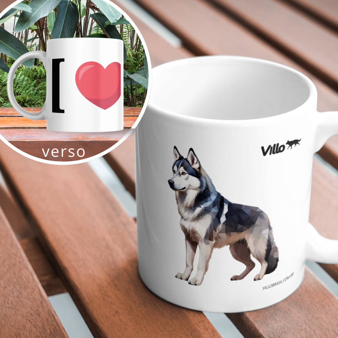 Caneca Husky Siberiano