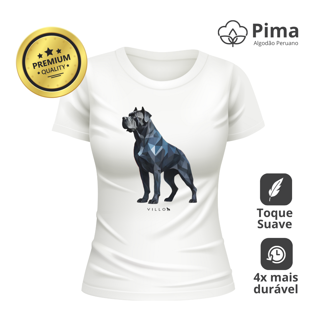 Camiseta Baby Long Pima Premium Cane Corso