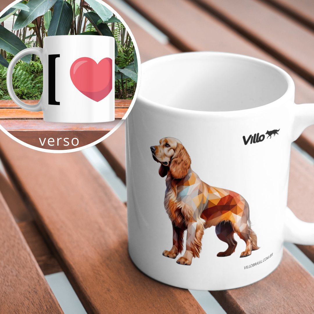 Caneca Cocker Spaniel Inglês