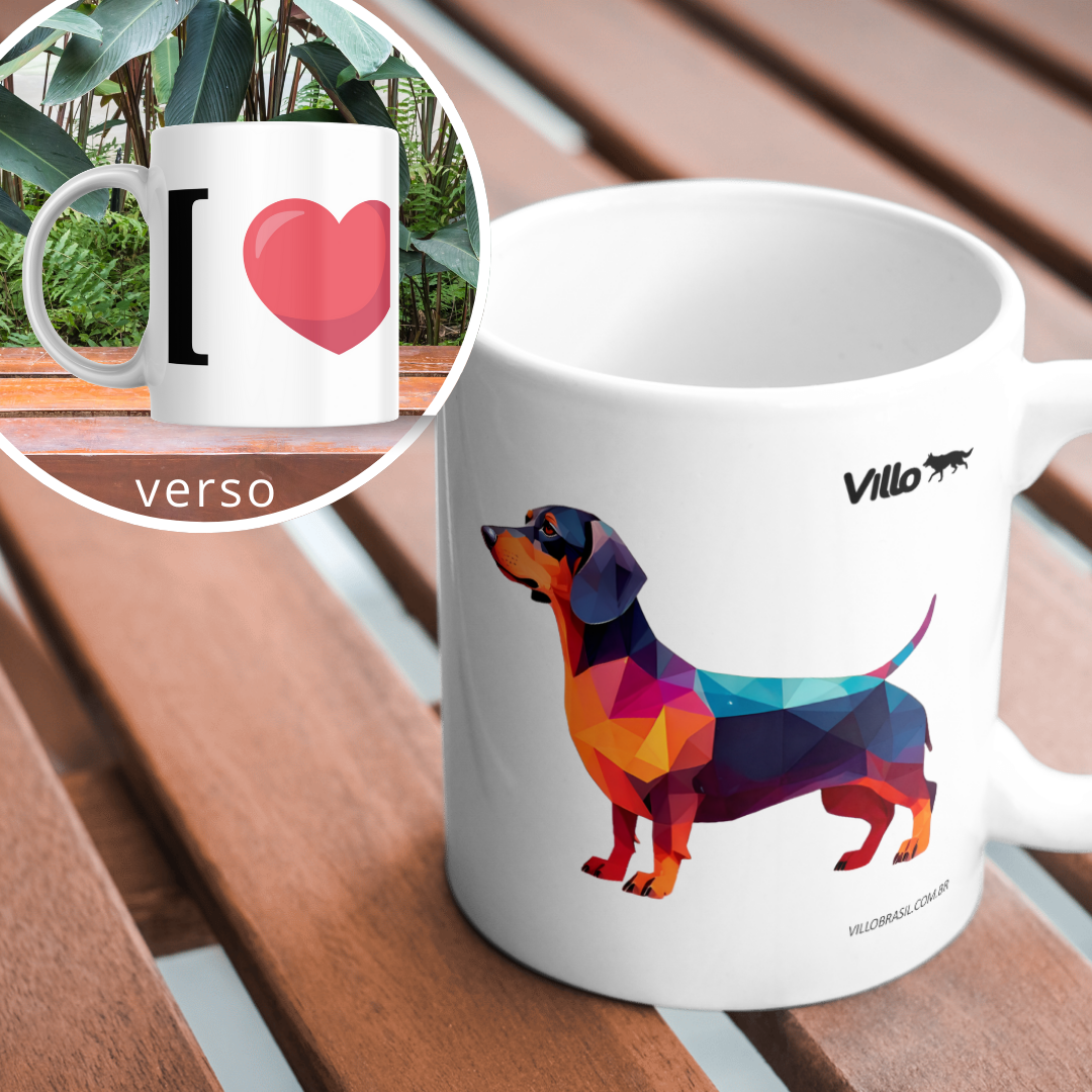 Caneca Dachshund