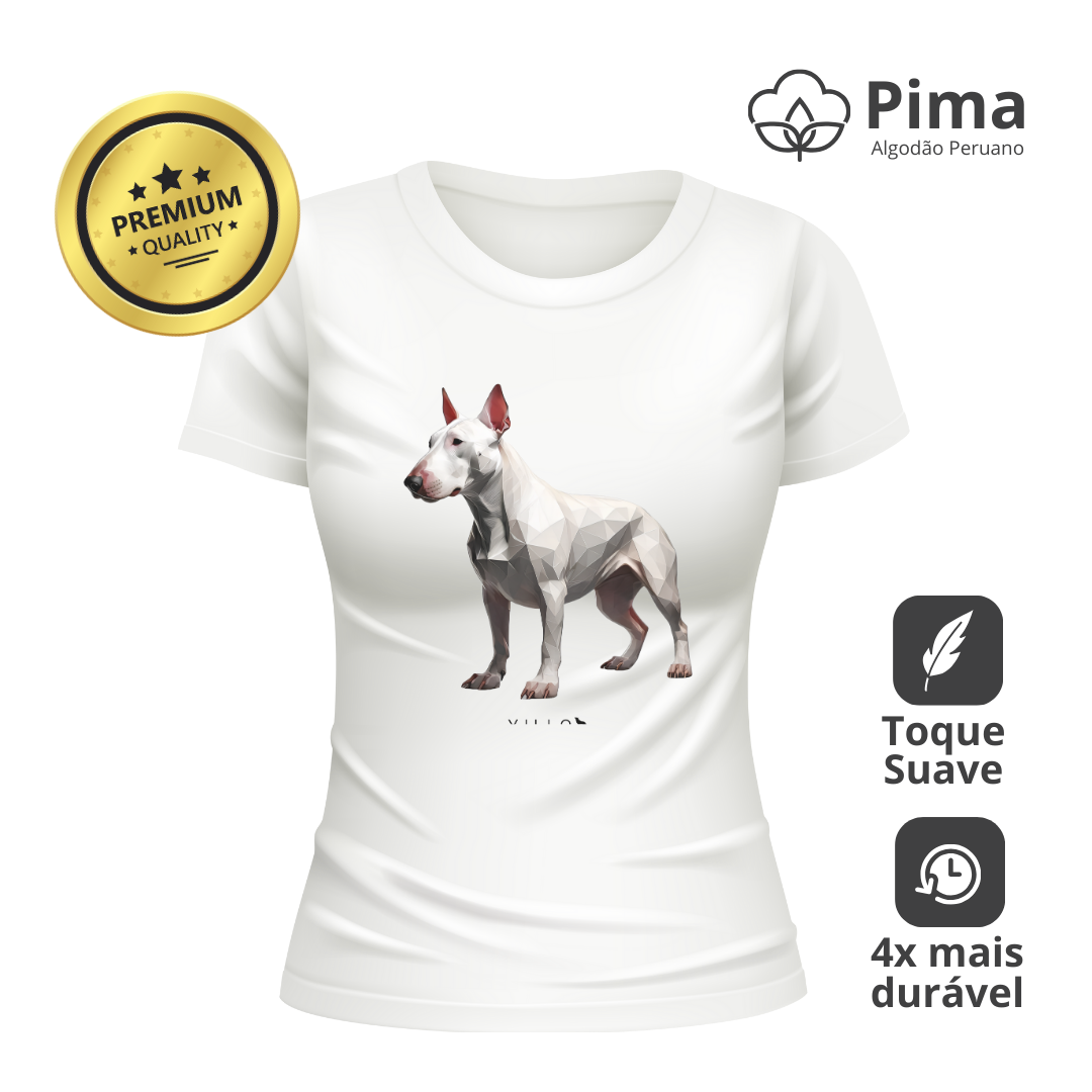 Camiseta Baby Long Pima Premium Bull Terrier