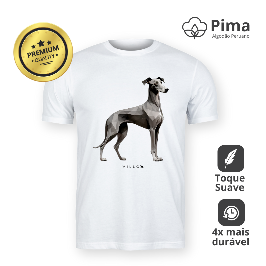 Camiseta Pima Premium Galgo Italiano