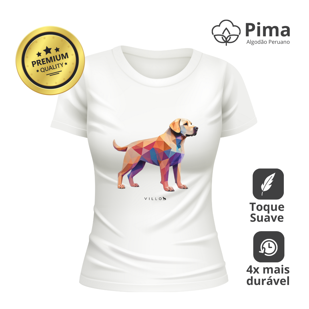 Camiseta Baby Long Pima Premium Labrador
