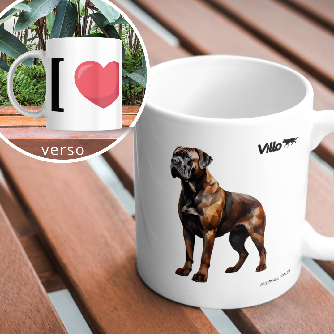 Caneca Mastim Fila Brasileiro