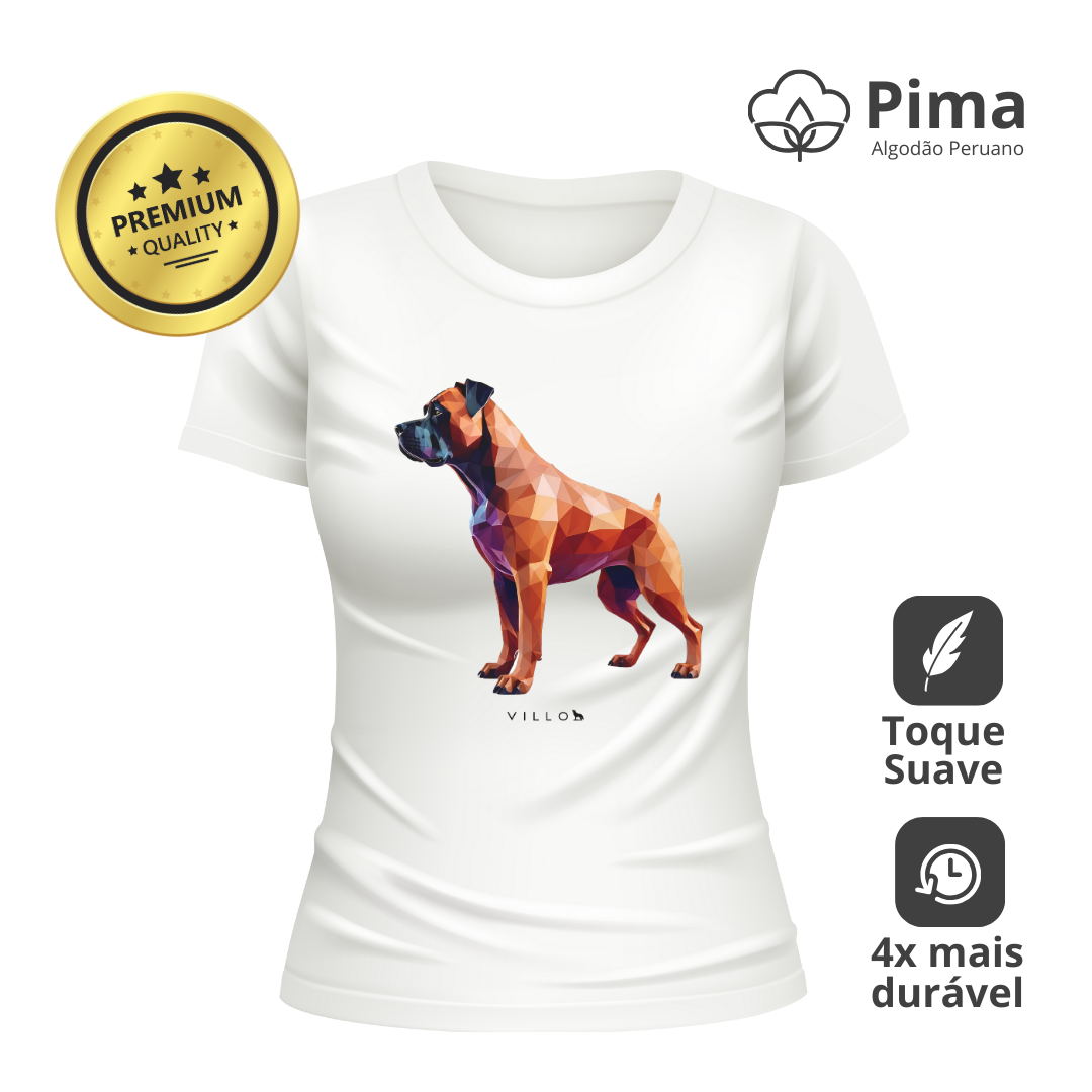 Camiseta Baby Long Pima Premium Boxer