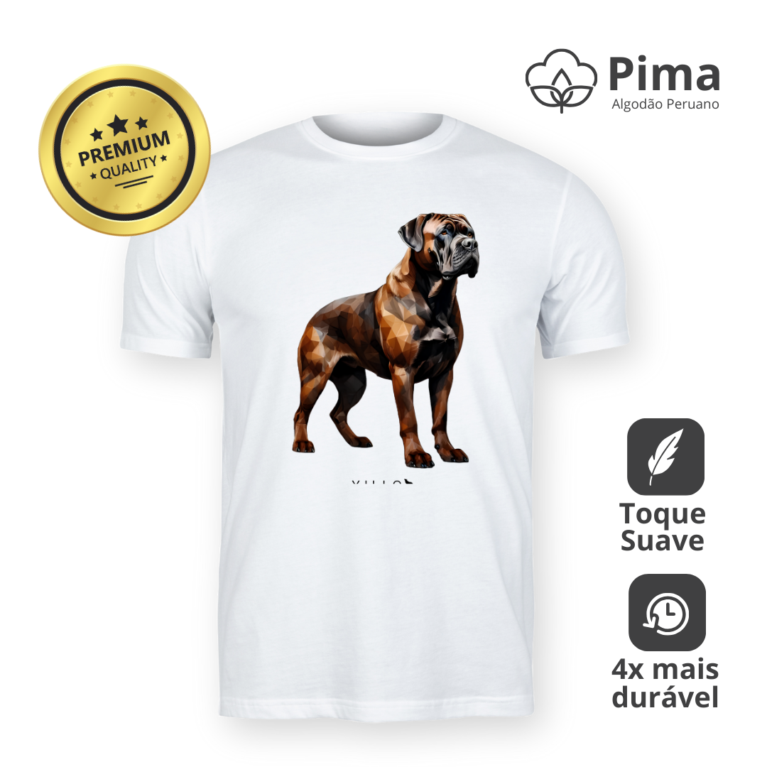 Camiseta Pima Premium Mastim Fila Brasileiro