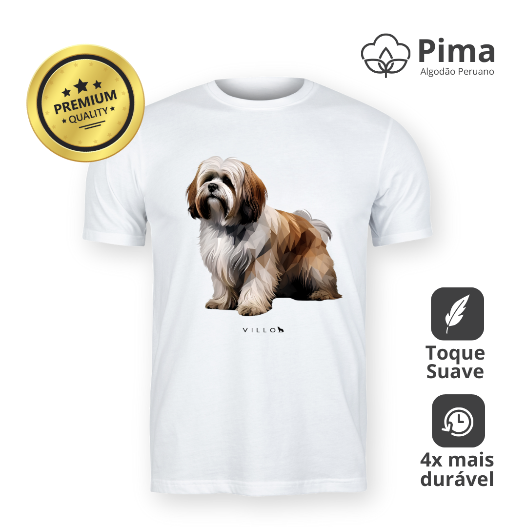 Camiseta Pima Premium Lhasa Apso