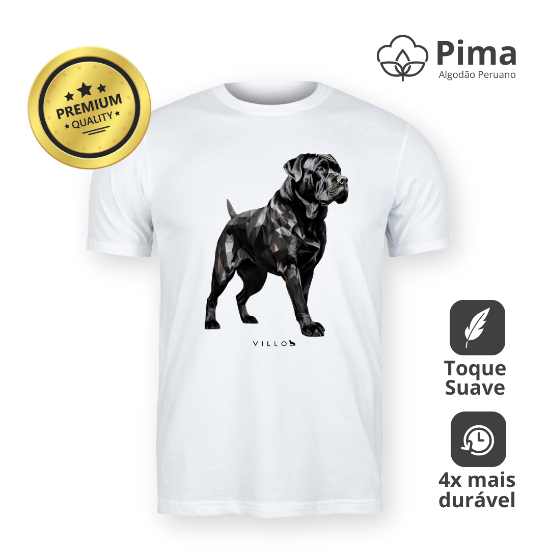 Camiseta Pima Premium Mastim Napolitano