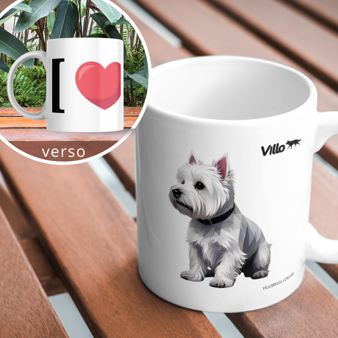 Caneca West Highland White Terrier