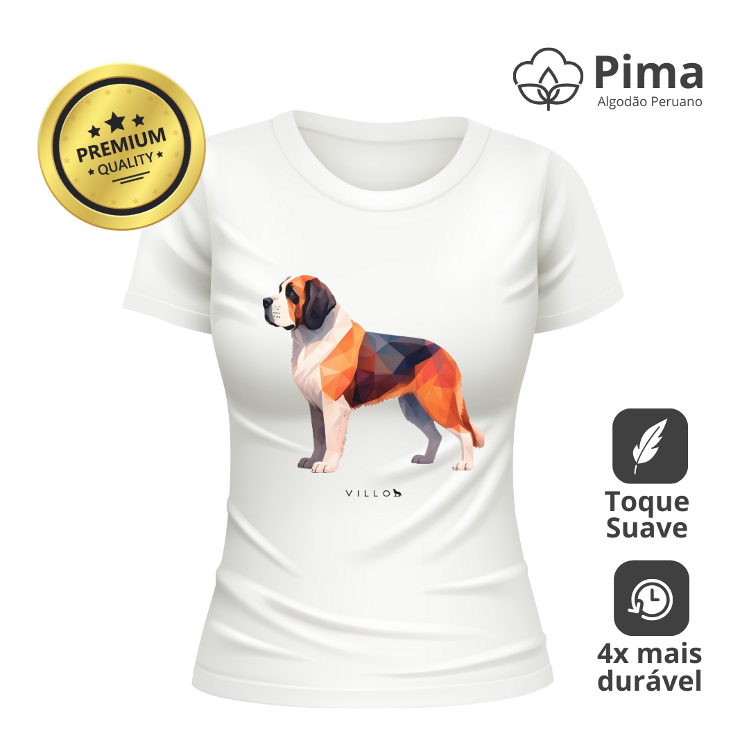 Camiseta Baby Long Pima Premium São Bernardo
