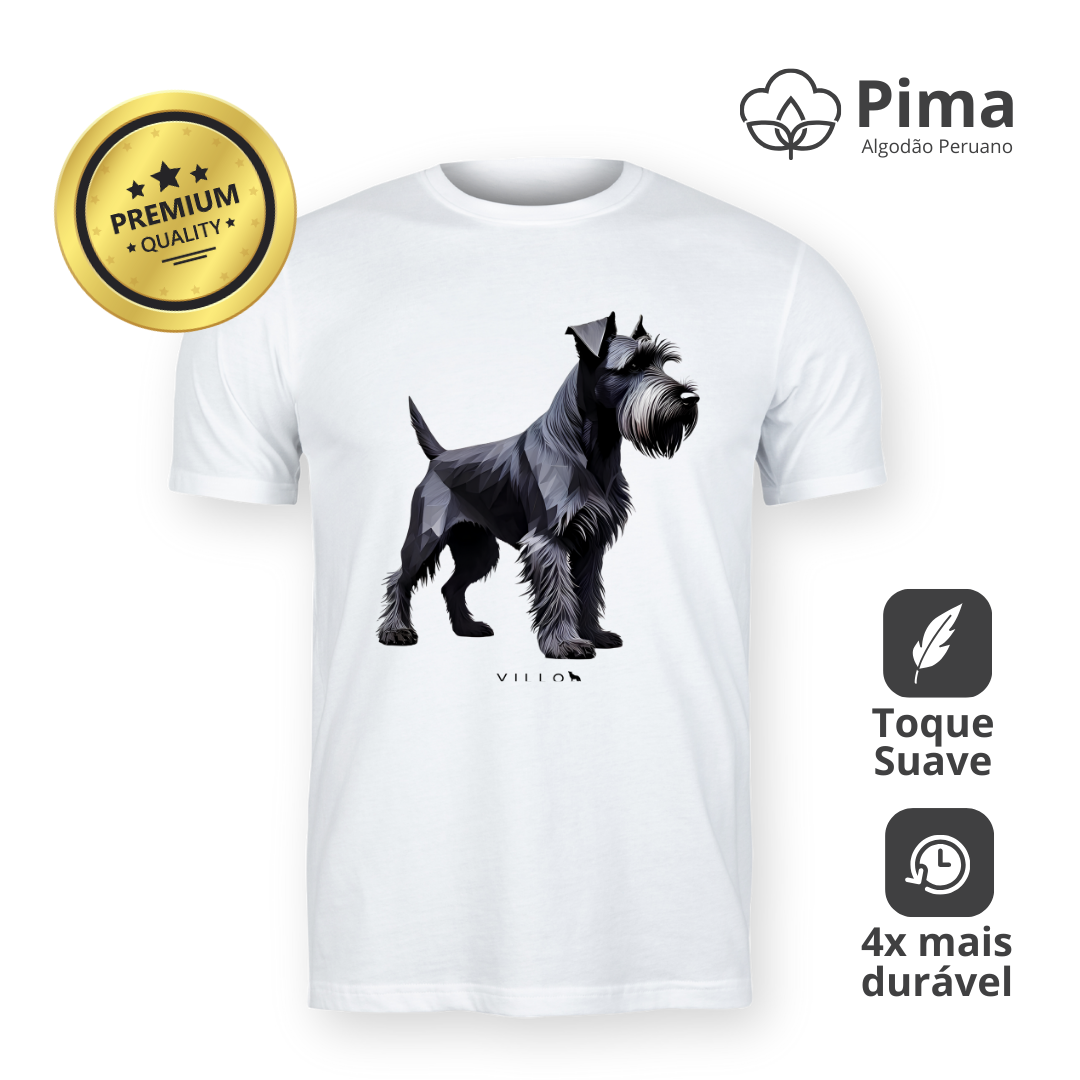Camiseta Pima Premium Schnauzer 
