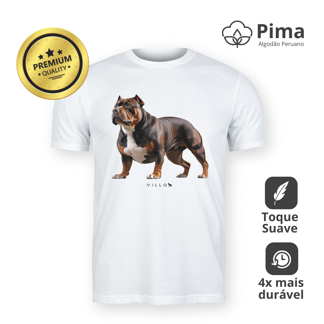 Camiseta Pima Premium American Bully