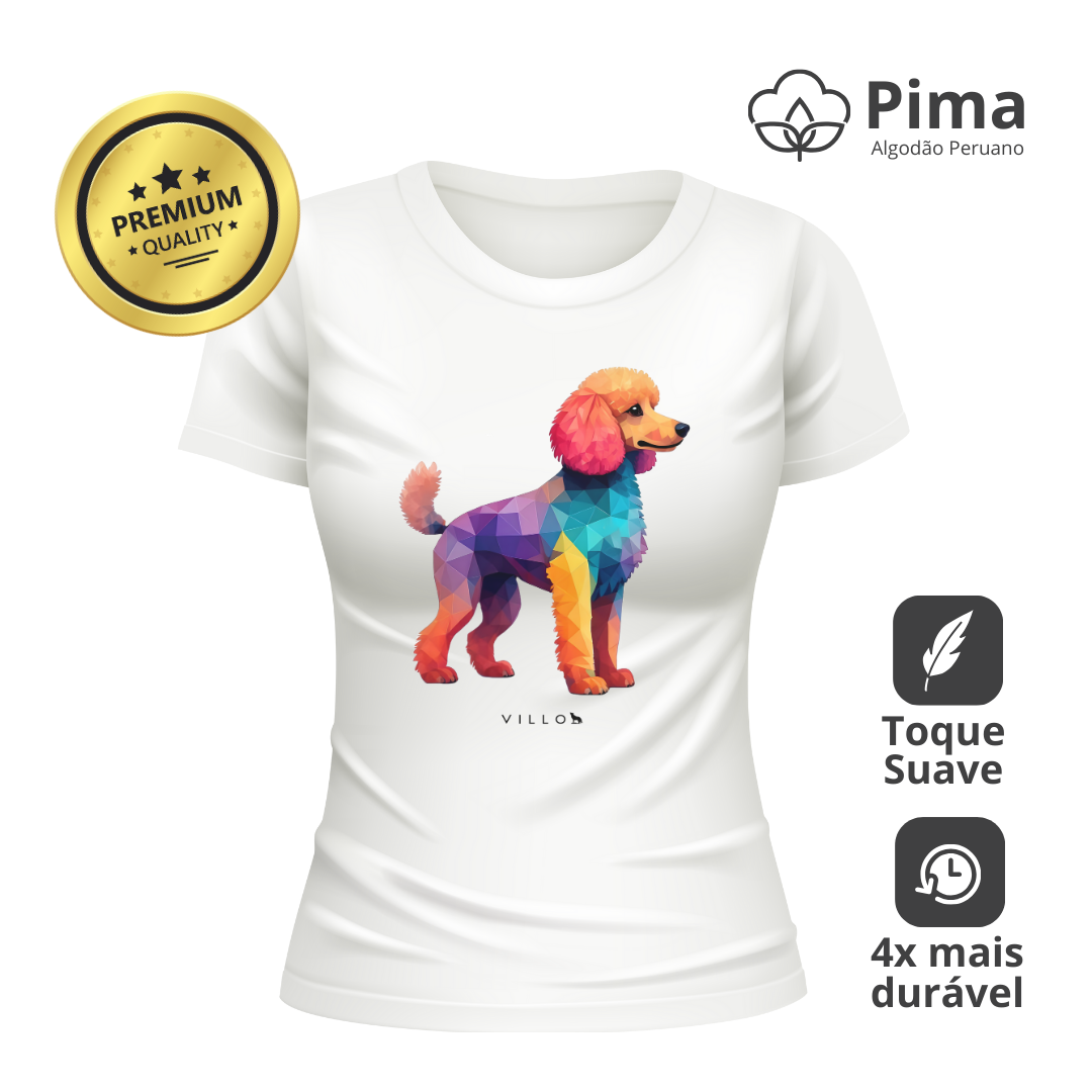 Camiseta Baby Long Pima Premium Poodle