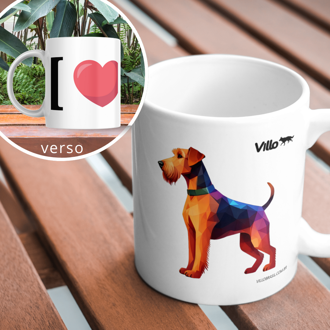 Caneca Airedale Terrier 