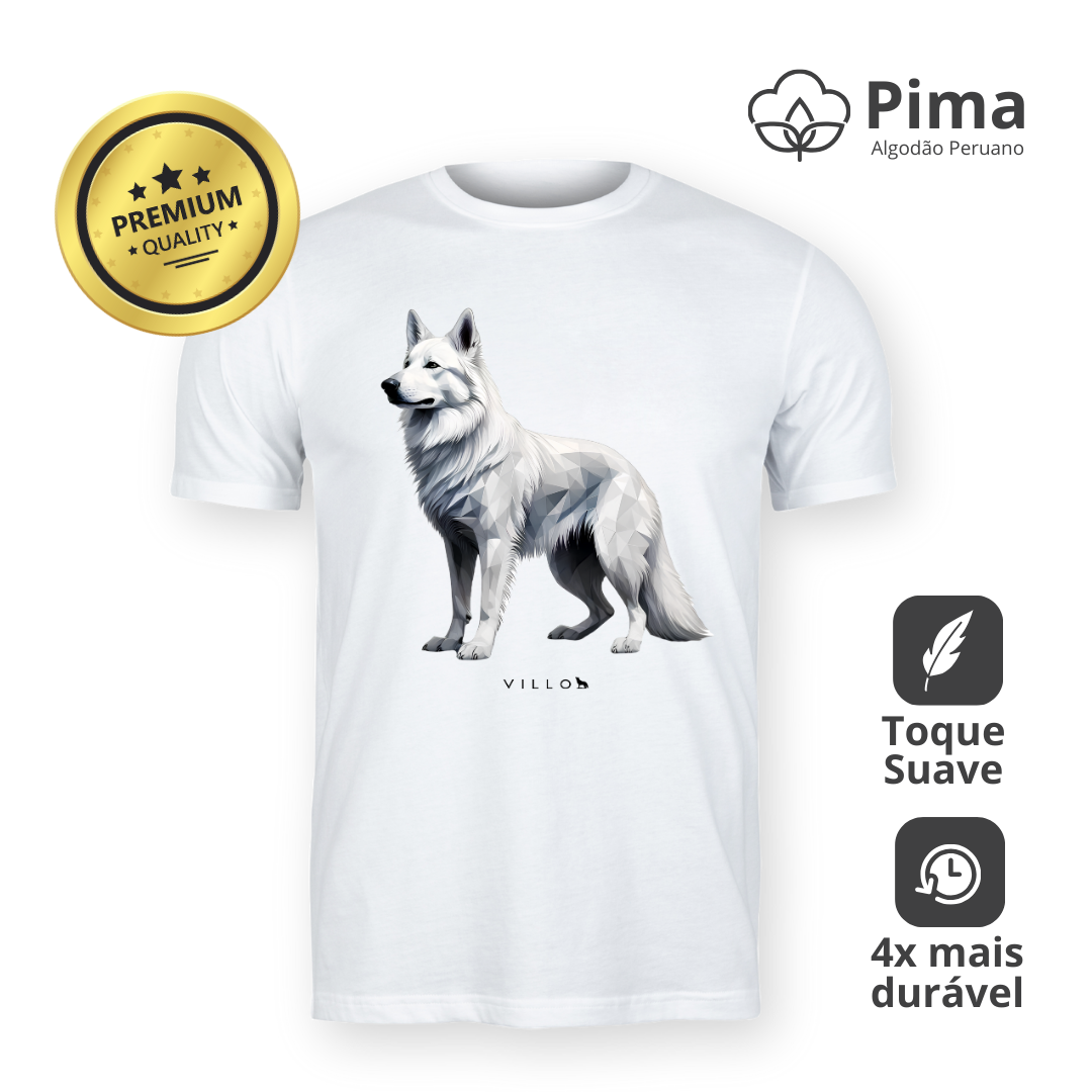 Camiseta Pima Premium Pastor Suiço
