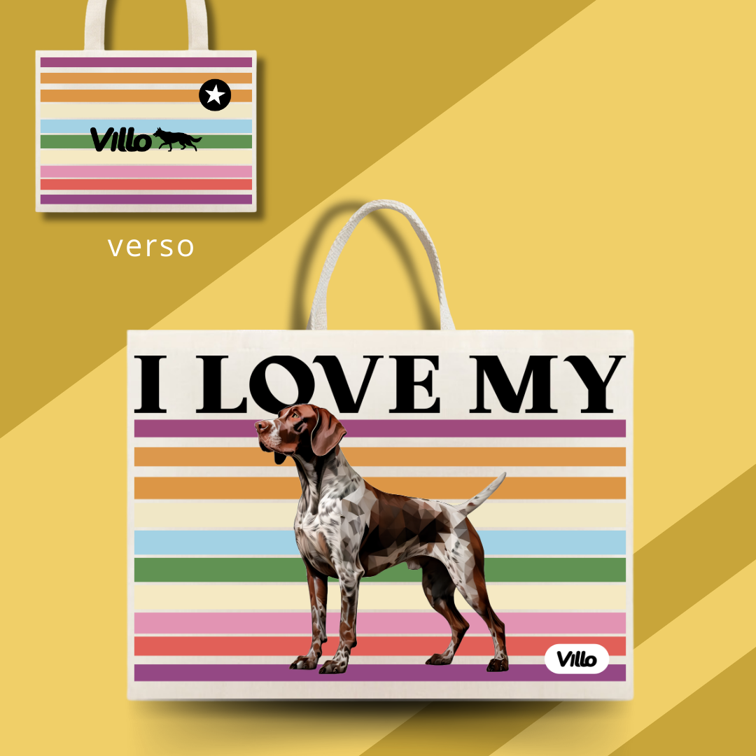 Ecobag Braco Alemão de pelo curto