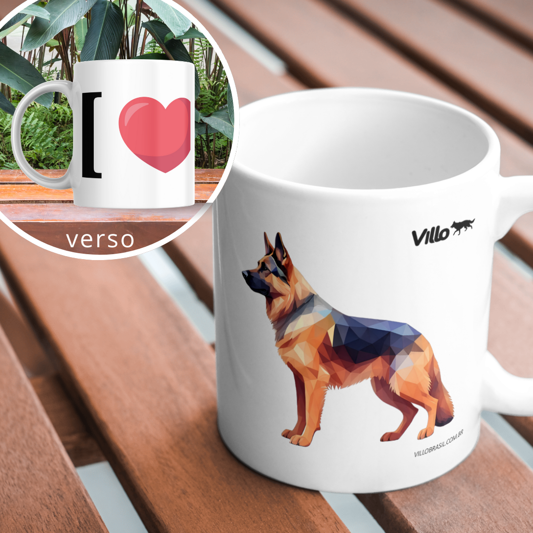 Caneca Pastor Alemão