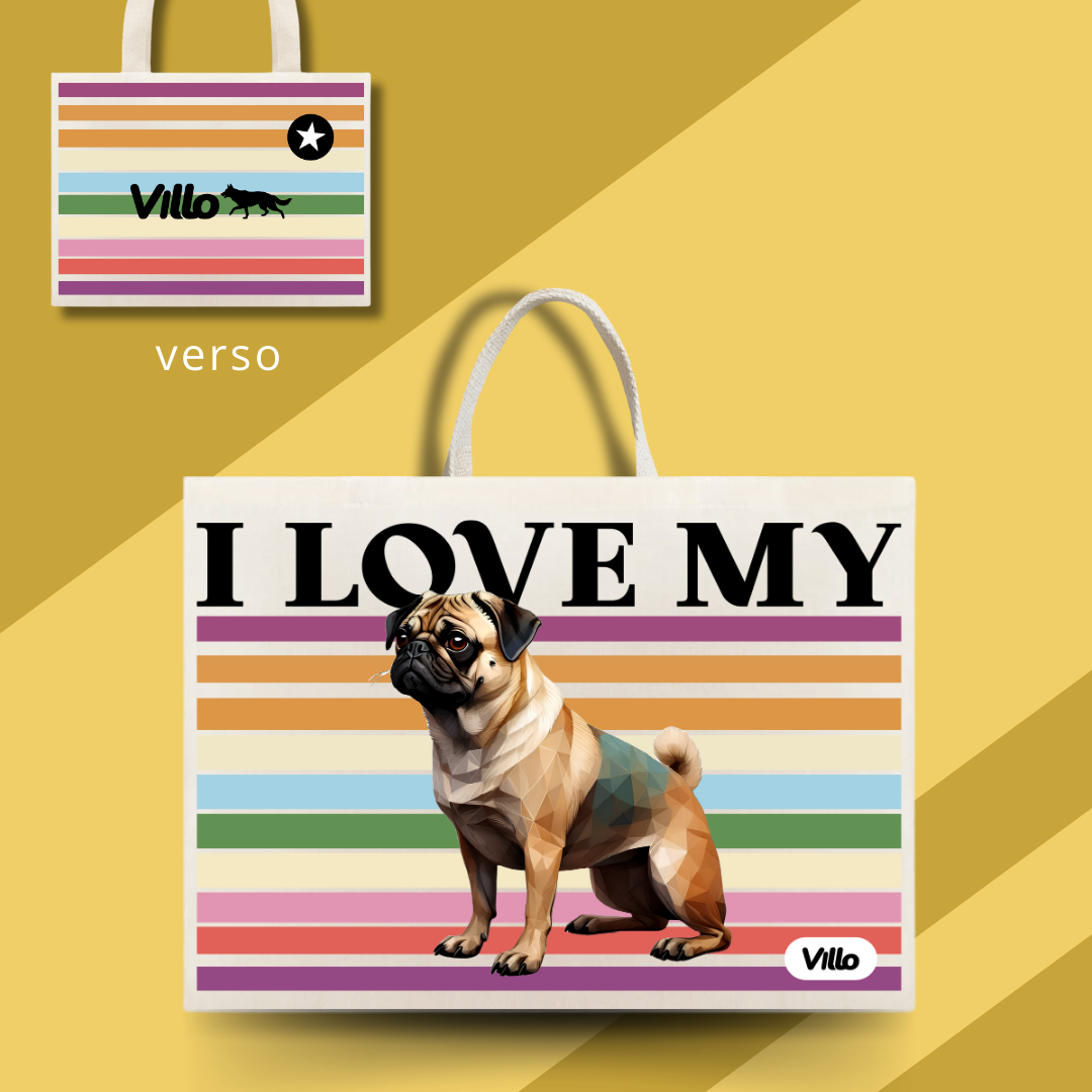 Eco Bag Pug