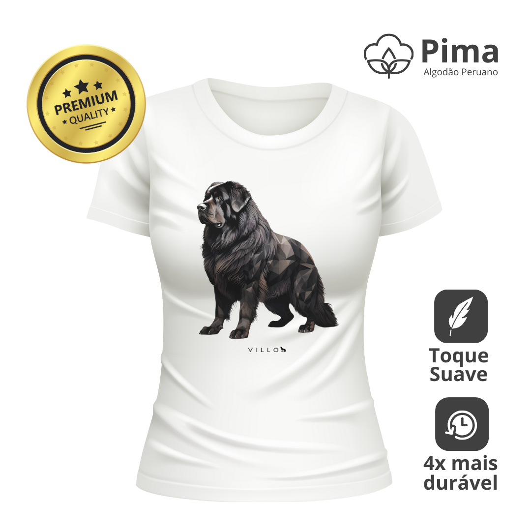 Camiseta Baby Long Pima Premium Mastim Tibetano