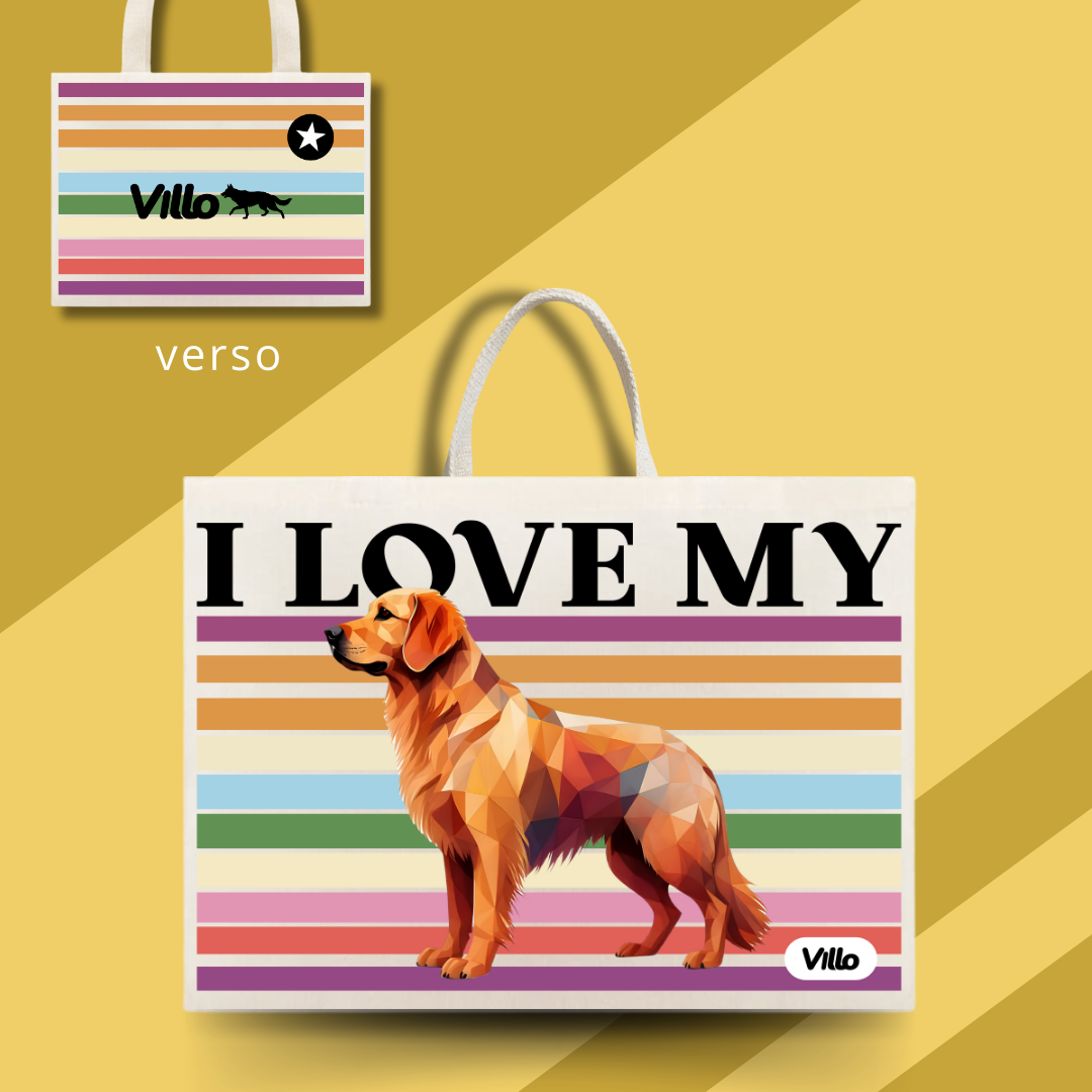 Eco Bag Golden Retriever