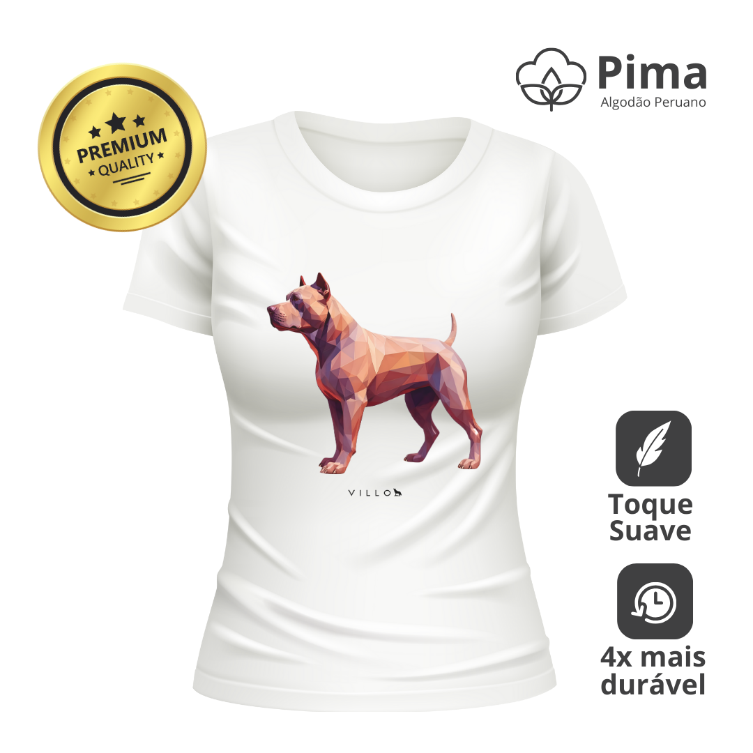 Camiseta Baby Long Pima Premium Pitbull