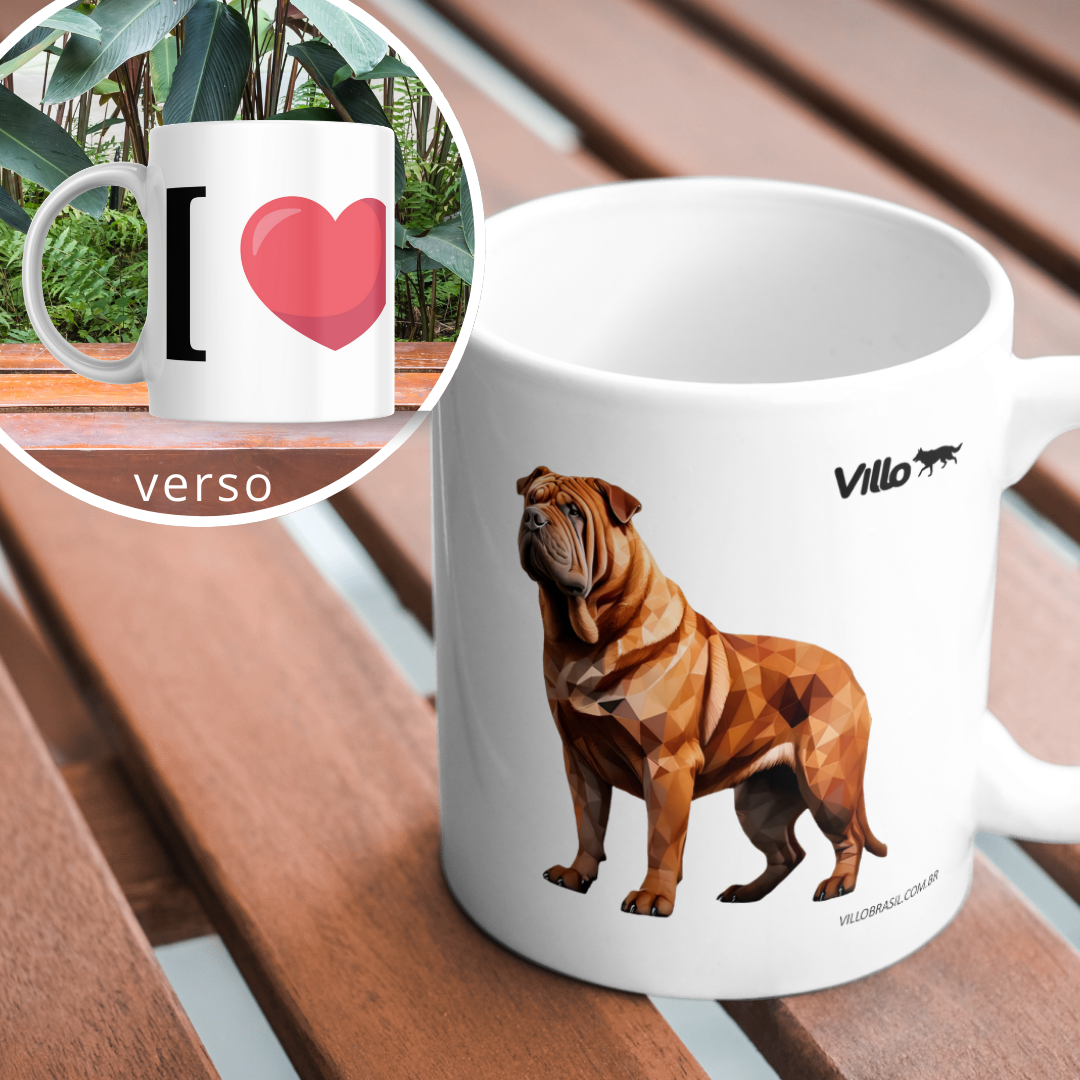 Caneca Shar-pei