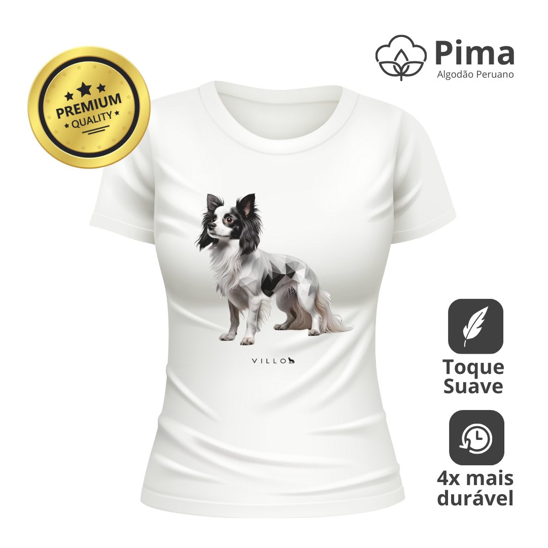 Camiseta Baby Long Pima Premium Continental Toy Spaniel