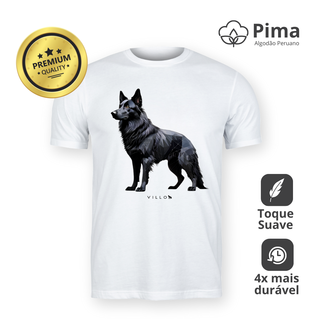 Camiseta Pima Premium Pastor Belga