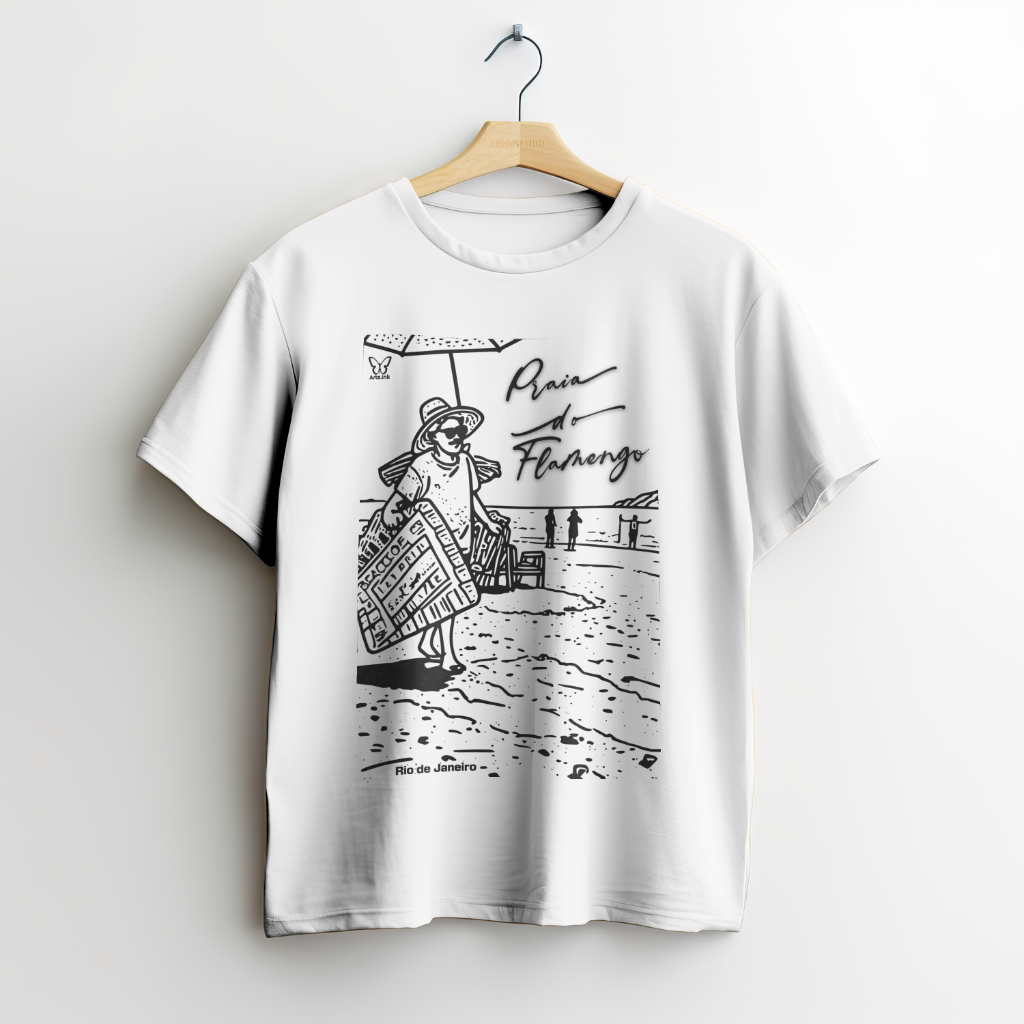 Camiseta Praia do Flamengo pt